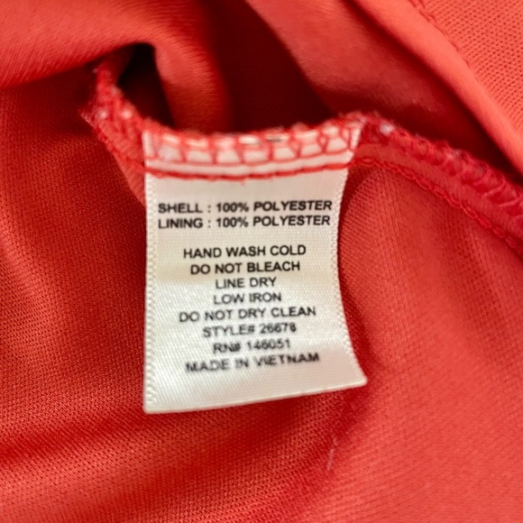 Orange halter neck top monteau - Picture 7 of 9